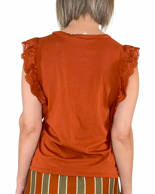 Habiti - T-shirt Eea - MATTONE