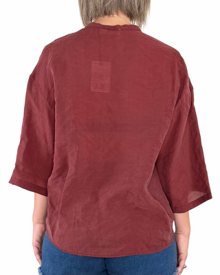 Habiti - Camicia Marzia - BORDEAUX