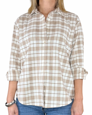 Habiti - Camicia quadri - BIANCO