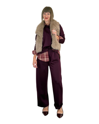 Habiti - Camicia check - BORDEAUX