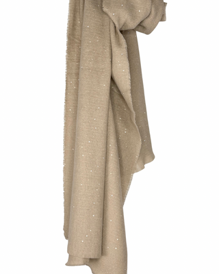 Susy Mix - Sciarpa micro paillettes - FANGO