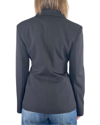 Susy Mix - Giacca slim con spilla - NERO