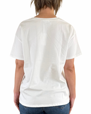 Habiti - Cotton T-shirt with Print - LA DOLCE VITA