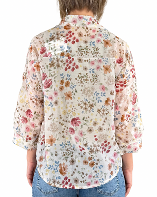 Habiti - Camisa de lyocell provenzal - MANTECA