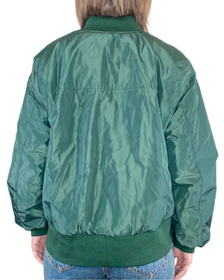 Vicolo - Bomber stondato - VERDE BOTTIGLIA