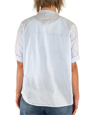 Habiti - Bruna-Hemd aus Baumwolle - HELLBLAU