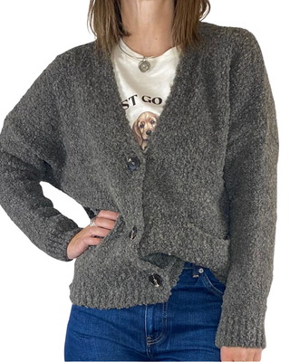 Susy Mix - Cardigan bouclè - FANGO