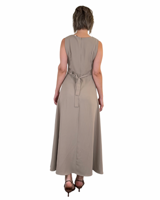 Habiti - Fließendes langes Kleid - MUD