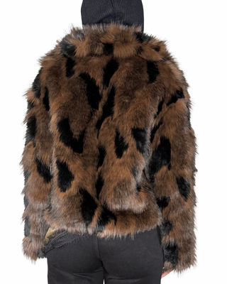 CADì - Eco Pelliccia corta - MORO