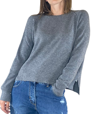 Susy Mix - Maglia giro raglan - ANTRACITE