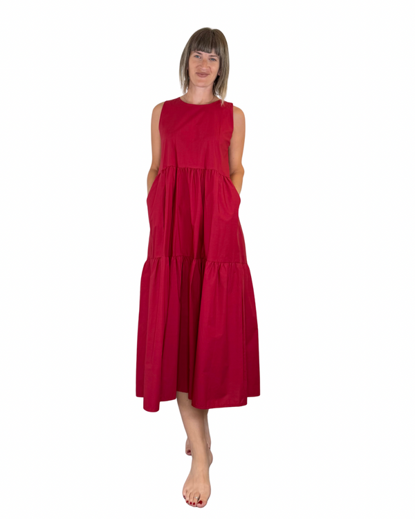CADì - Abito Balza - ROSSO INDIA