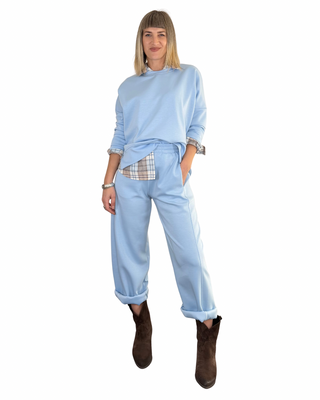 Coordinato celeste + Camicia azzurra