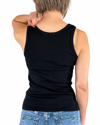 Habiti - Trägershirt Sarah - SCHWARZ