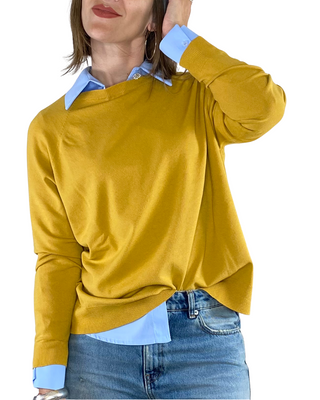 Vicolo - Maglia scatola in viscosa - OCRA