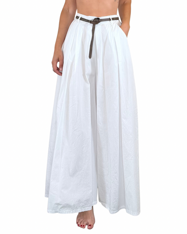 Habiti - Pantagonna Hawaii 100% cotone - BIANCO