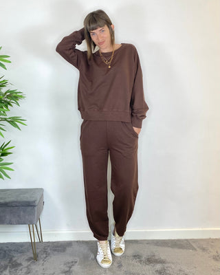 Susy Mix - Coordinato felpa - MORO