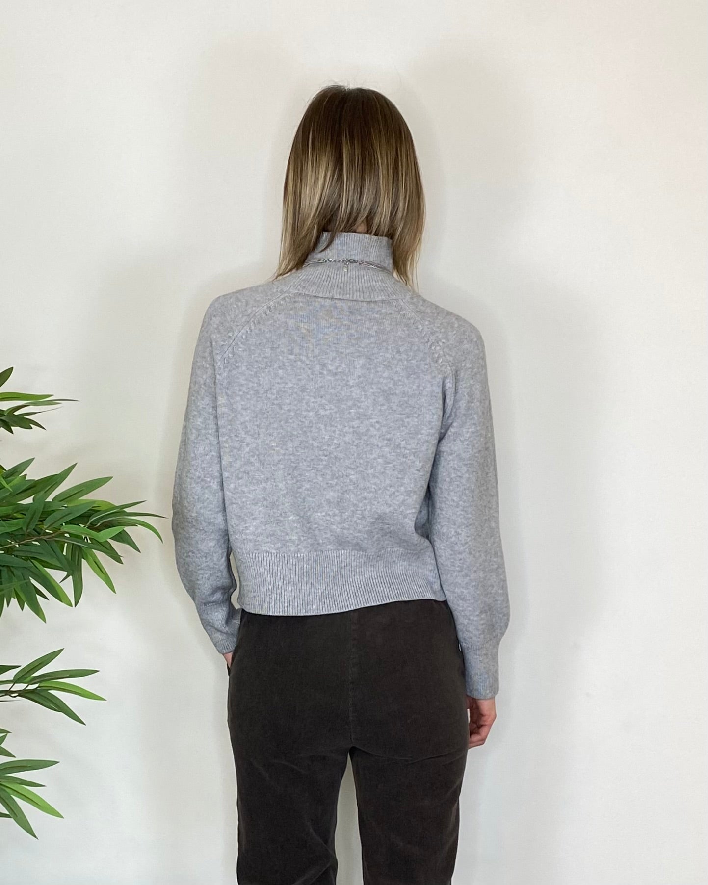 maglia lupetto - GRIGIO