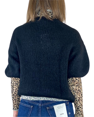 Habiti - Maglia Fluffy - NERO