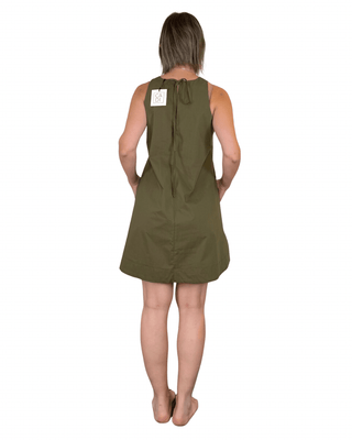 CADì - Abito Julia - VERDE MILITARE - ABITO - Habiti