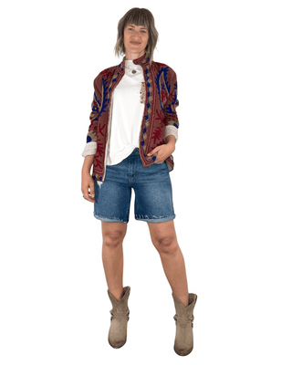 CADì - Bermuda sfrangiato in denim - JEANS - BERMUDA E SHORTS - Habiti