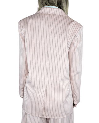 CADì - Blazer over gessato - ROSA - GIACCA E BLAZER - Habiti