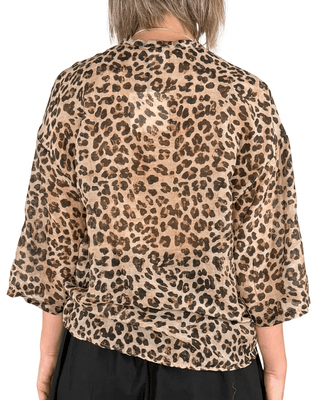 CADì - Camicia Margarita misto seta - ANIMALIER - CAMICIA - Habiti