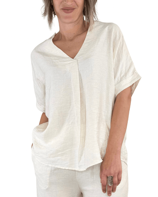 CADì - Coordinato in tencel e lino - ECRU' - COMPLETO E COORDINATO - Habiti