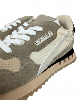 Corina Shoes - Sneakers eco suede - FANGO/BEIGE - SCARPA - Habiti