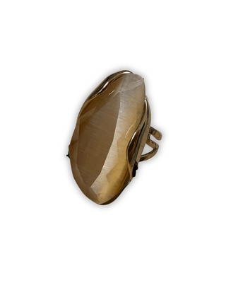 Habiti - Anello regolabile - BEIGE - ANELLO - Habiti