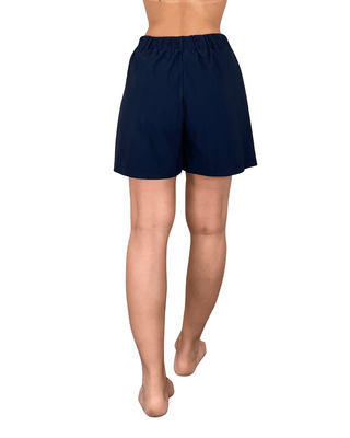 Habiti - Bermuda con pences - BLU - BERMUDA E SHORTS - Habiti