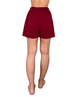 Habiti - Bermuda con pences - ROSSO INDIA - BERMUDA E SHORTS - Habiti