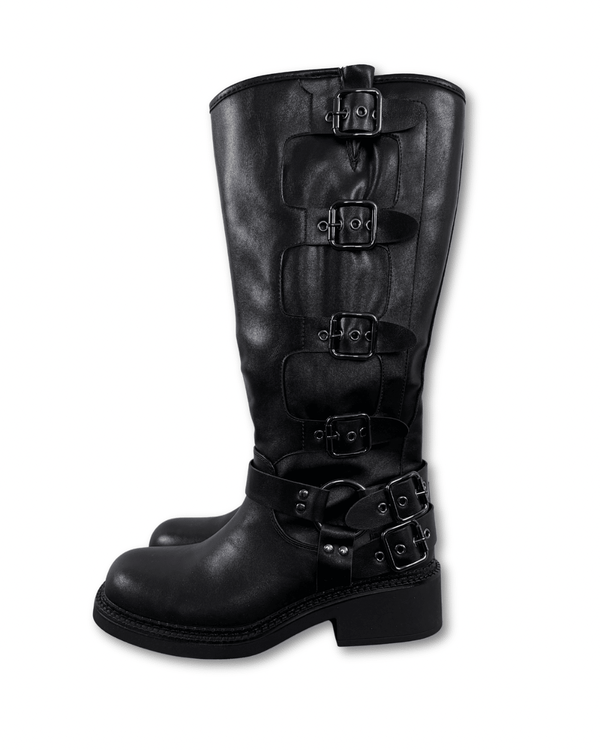 Habiti - Biker alto - NERO
