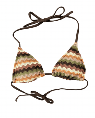 Habiti - Bikini Canarie con pareo - MATTONE - COSTUME - Habiti