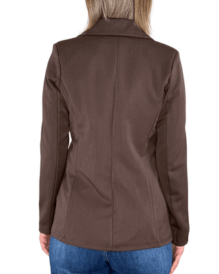 Habiti - Blazer monopetto - MORO - GIACCA E BLAZER - Habiti