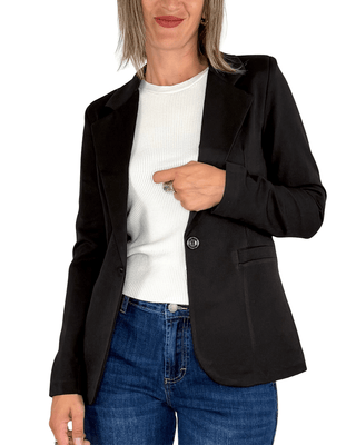 Habiti - Blazer monopetto - NERO - GIACCA E BLAZER - Habiti