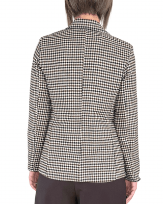 Habiti - Blazer pied-de-poule - MORO/BLU - GIACCA E BLAZER - Habiti
