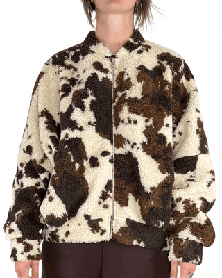 Habiti - Bomber teddy - COW - CAPOSPALLA - Habiti