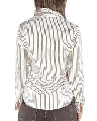 Habiti - Camicia basic righe - BURRO - CAMICIA - Habiti