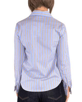 Habiti - Camicia basic righe - CELESTE - CAMICIA - Habiti