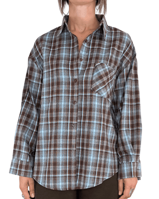 Habiti - Camicia check - CELESTE - CAMICIA - Habiti