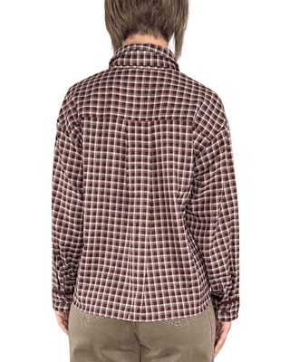 Habiti - Camicia check con cravatta - BORDEAUX - CAMICIA - Habiti