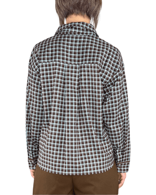 Habiti - Camicia check con cravatta - MORO - CAMICIA - Habiti