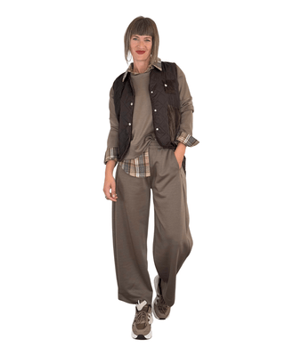 Habiti - Camicia check - FANGO - CAMICIA - Habiti