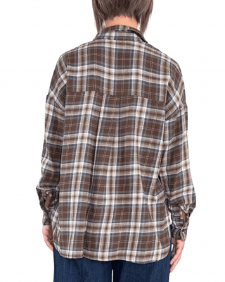 Habiti - Camicia check flanella - BLU - CAMICIA - Habiti