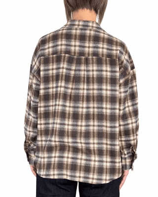 Habiti - Camicia check flanella - MORO - CAMICIA - Habiti