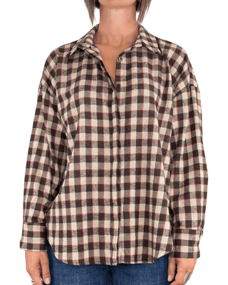 Habiti - Camicia check flanella - ROSSO - CAMICIA - Habiti