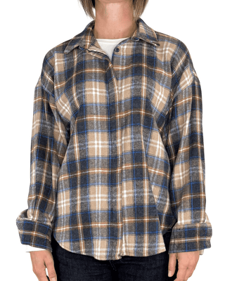 Habiti - Camicia check flanella - ROYAL - CAMICIA - Habiti