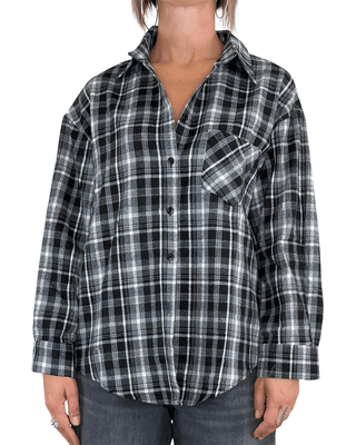 Habiti - Camicia check - NERO - CAMICIA - Habiti