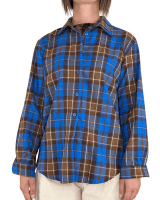 Habiti - Camicia flanella check - ROYAL - CAMICIA - Habiti