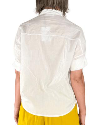 Habiti - Camicia in mussola di cotone - BIANCO - CAMICIA - Habiti